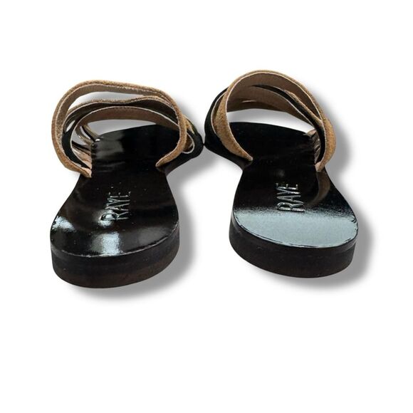 Raye Multi Strap Flat Slide Sandals Multicolor Leather Size EU 37 US 6.5 - Picture 5 of 9